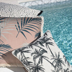 Coastal Fringe Hula Honey Cushion Cover - 45x45cm Tropical Luxury Home Décor Pillow