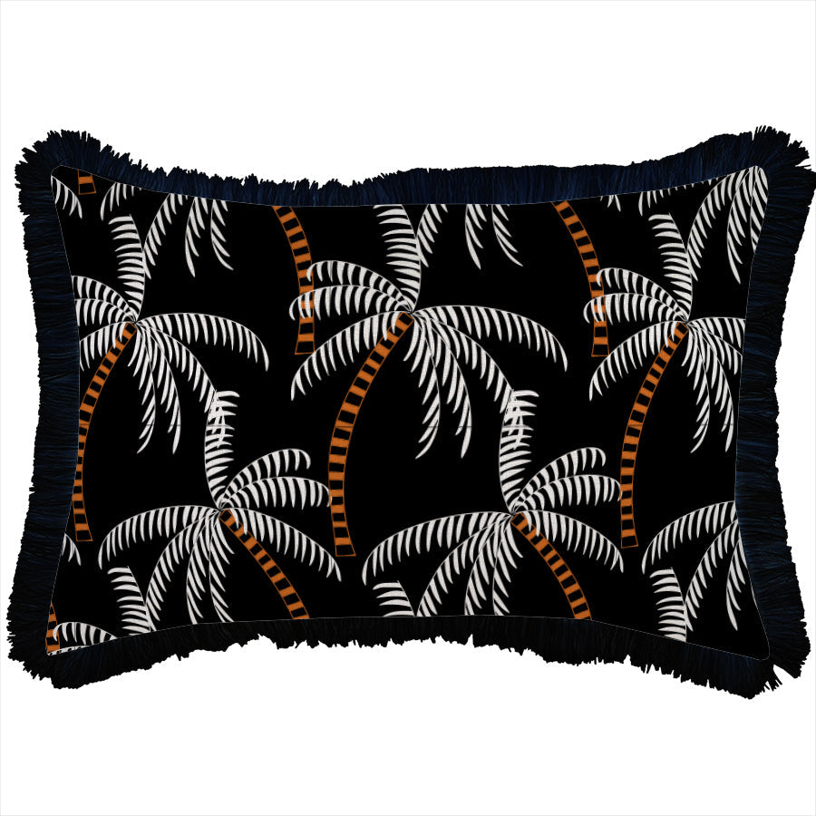 Coastal Fringe Cushion Cover 35x50cm – Water-Resistant Indoor/Outdoor Décor