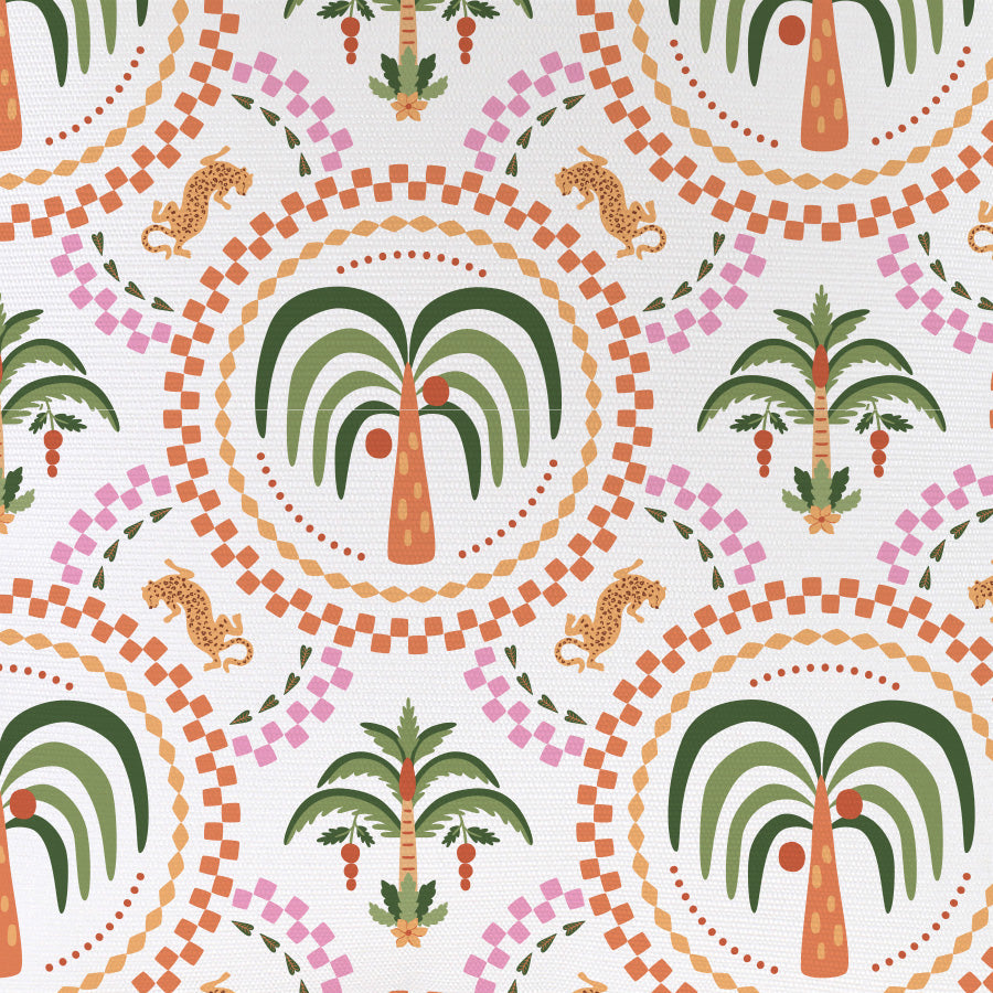 Boracay White Tropical Cushion Cover – 35x50cm Luxury Fringed Pillow for Home Décor