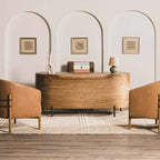 Handwoven Jute & Wool Rug – Bohemian Transitional Style, Cream & Tan