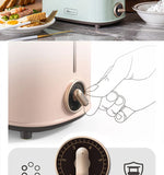 6-Level Toaster – Double-Sided Baking with Dust Cover, 220V