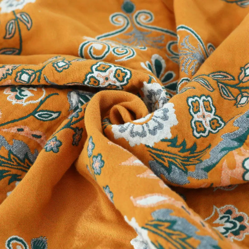 Bohemian Vintage Cotton Tassel Throw – Stylish & Cozy Accent for Couch or Bed
