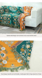 Bohemian Vintage Cotton Tassel Throw – Stylish & Cozy Accent for Couch or Bed