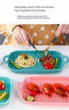Nordic Rectangular Ceramic Baking Dish – Health-Conscious Elegance