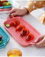 Nordic Rectangular Ceramic Baking Dish – Health-Conscious Elegance WHIMSICAL HOME OF CREATIONS