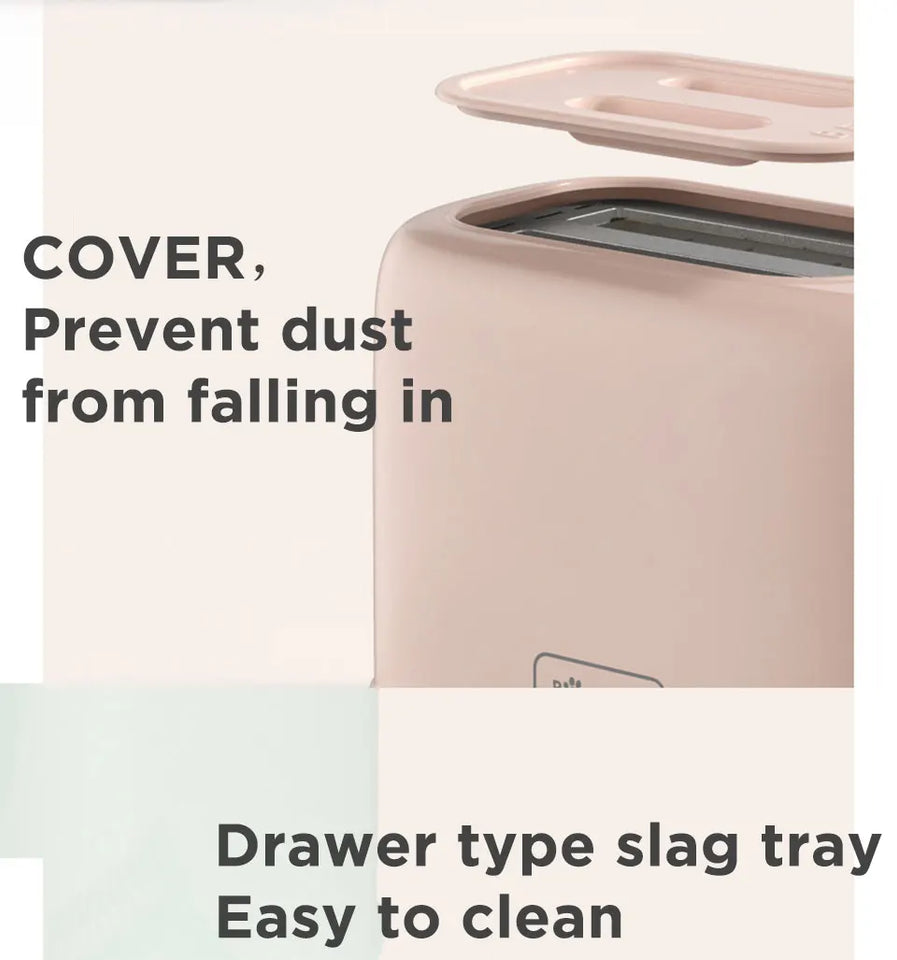 6-Level Toaster – Double-Sided Baking with Dust Cover, 220V