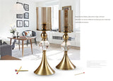 Luxury Tinted Glass Candle Holders – Elegant & Timeless Design