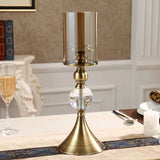 Luxury Tinted Glass Candle Holders – Elegant & Timeless Design