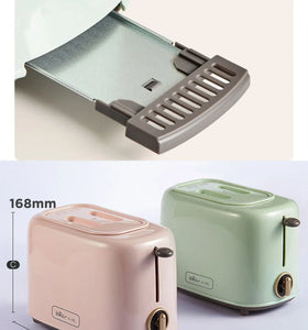 6-Level Toaster – Double-Sided Baking with Dust Cover, 220V