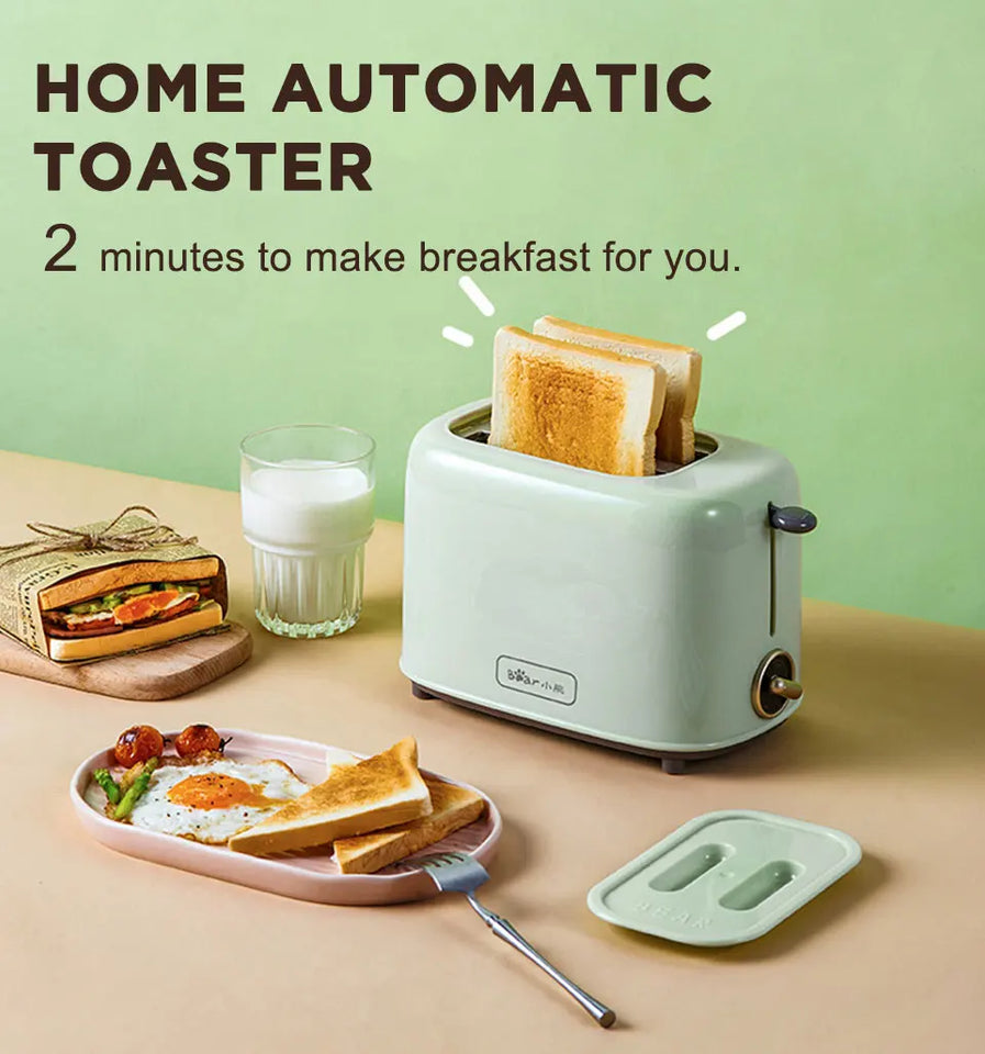 6-Level Toaster – Double-Sided Baking with Dust Cover, 220V
