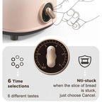 6-Level Toaster – Double-Sided Baking with Dust Cover, 220V WHIMSICAL HOME OF CREATIONS