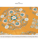 Bohemian Vintage Cotton Tassel Throw – Stylish & Cozy Accent for Couch or Bed