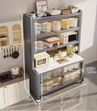 Luxury Rock Slab Kitchen Buffet & Sideboard Display