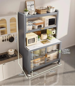 Luxury Rock Slab Kitchen Buffet & Sideboard Display
