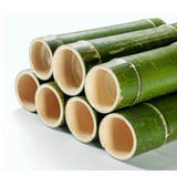 Eco-Friendly Bamboo Storage Cabinet – Natural & Greyish Blue