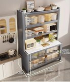 Luxury Rock Slab Kitchen Buffet & Sideboard Display