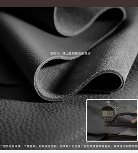 Truffle Brown Floating Modern Retro Genuine Leather Bed with Storage & Nightstands(Floats 15cm from ground)