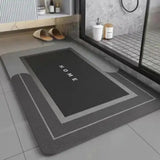 Mats Diatomite Bath Absorbent Anti Slip Floor Mat Foot Carpet Quick Dry Shower Toilet Rug Bathroom Kitchen Doormat Washable