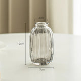 Modern Retro/ Vintage Mini Vases – Transparent & Colourful