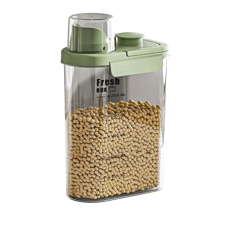 Ocean Green & Cream Double-Sealed Storage Containers – Aesthetic & Durable