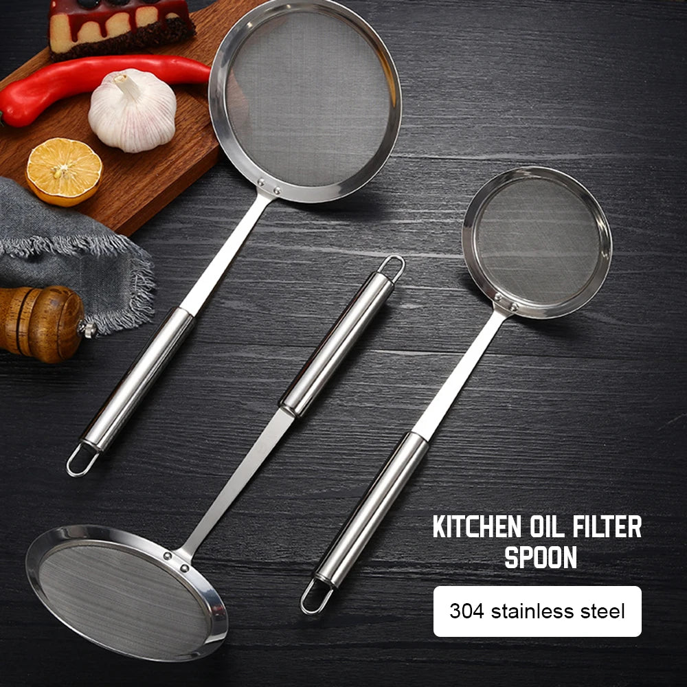 Stainless steel skimmer/filter fine mesh 304 durable high quality stainless steel