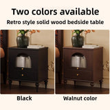 Retro French Vintage Side Cabinet Nightstand