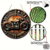 Modern Iron Sheet Art Autumn Harvest Porch Decor