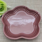 High-Gloss, high-quality Ceramic Blossom Dish – 14 cm in assorted vibrant colours WHIMSICAL HOME OF CREATIONS