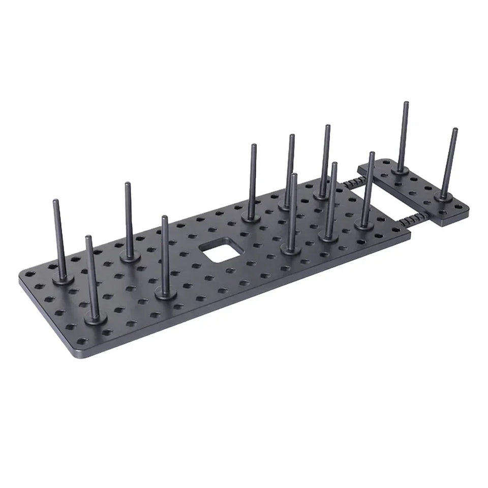 Adjustable Telescopic Dish Drying Rack Pegboard