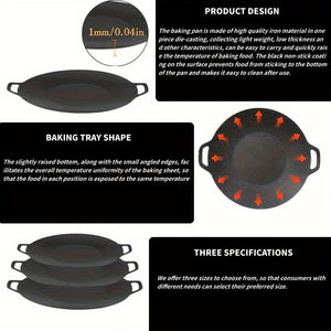 All-Purpose Non-Stick Grill Pan – Indoor, Outdoor & Travel Friendly