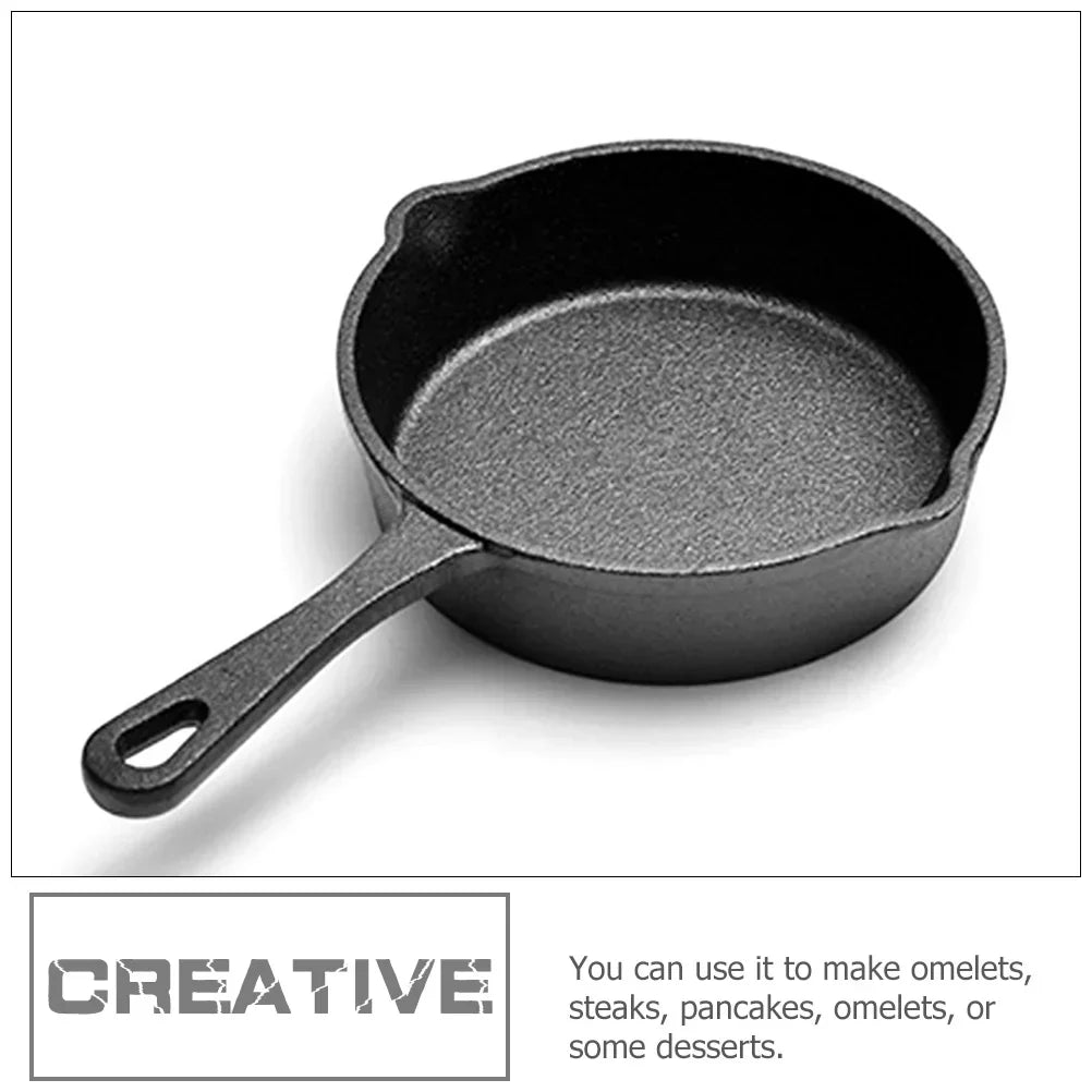 Mini Enamel Cast Iron Frying Pan – Compact, Durable & Versatile Cookware
