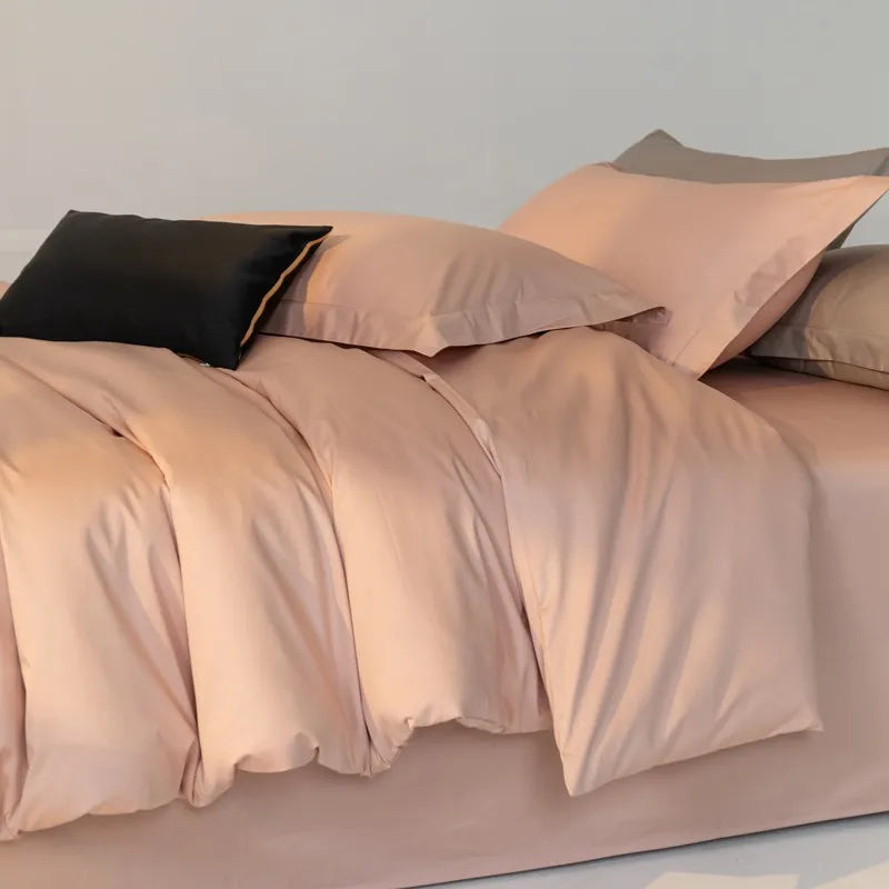 Luxury 1500 Thread Count Egyptian Pure Cotton Bedding Set – 100% Pure Cotton, Breathable & Ultra Soft 4-Piece Set WHIMSICAL HOME OF CREATIONS