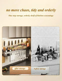 Wall Mounted Metal Dishware Storage Organizer Racks