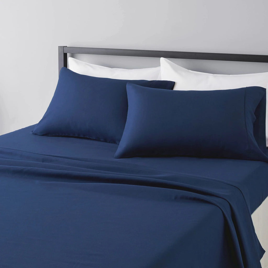 Luxury 300 TC Polyester Microfiber Sheets – Silky Soft, Wrinkle-Free, Deep Pockets, Fade-Resistant 4-Piece Set WHIMSICAL HOME OF CREATIONS