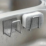 4Pcs Kitchen Storage Rack, Punching-free Wall Under Cabinet