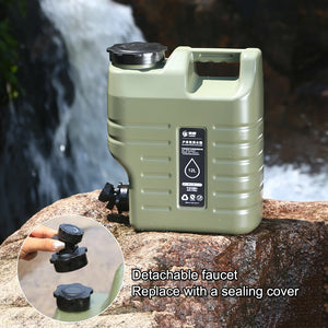 3.2 Gallon (6 Litres) Portable Water Container – BPA-Free Food Grade PE (Army Green)