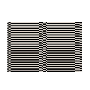 French Retro Art Deco Minimalist Plush Area Rug