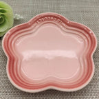 High-Gloss, high-quality Ceramic Blossom Dish – 14 cm in assorted vibrant colours WHIMSICAL HOME OF CREATIONS