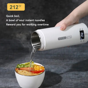 Portable Travel Electric Kettle – 500ml with LCD Display & Precise Temperature Control