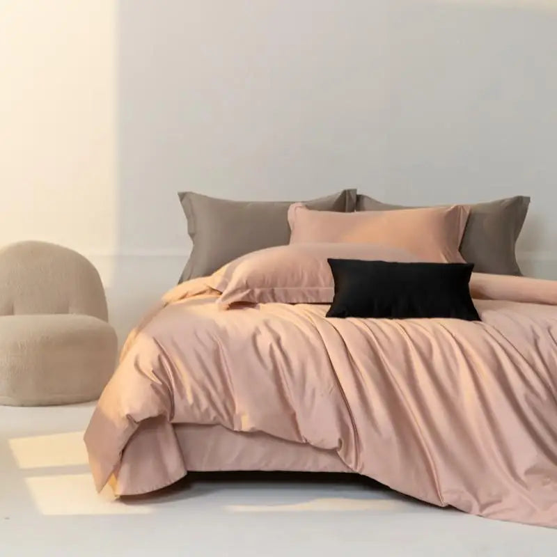 Luxury 1500 Thread Count Egyptian Pure Cotton Bedding Set – 100% Pure Cotton, Breathable & Ultra Soft 4-Piece Set WHIMSICAL HOME OF CREATIONS