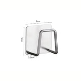 4Pcs Kitchen Storage Rack, Punching-free Wall Under Cabinet