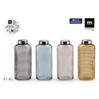 La Mediterránea 1.8L Glass Bottle Set – Elegant Reusable Glass Bottles (8 Units)