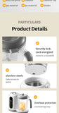 Multi-Functional Baby Food Maker – Steamer, Puree Blender & Milk Warmer with Temperature Display