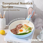 5-Piece Nonstick smooth Porcelain Coated Cookware Set WHIMSICAL HOME OF CREATIONS