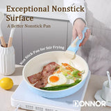 5-Piece Nonstick smooth Porcelain Coated Cookware Set