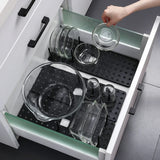 Adjustable Telescopic Dish Drying Rack Pegboard