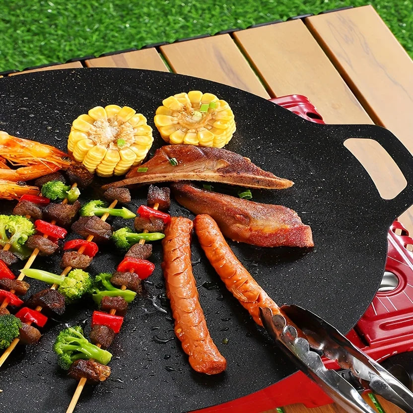 All-Purpose Non-Stick Grill Pan – Indoor, Outdoor & Travel Friendly WHIMSICAL HOME OF CREATIONS