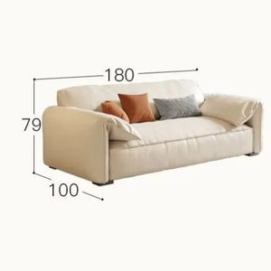 Crafted in genuine Nappa calf leather with a sleek ivory White finish for timeless elegance, a recliner that blends luxury materials with modern comfort