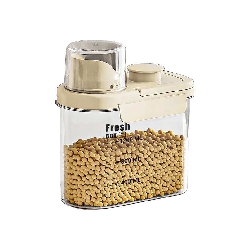 Ocean Green & Cream Double-Sealed Storage Containers – Aesthetic & Durable