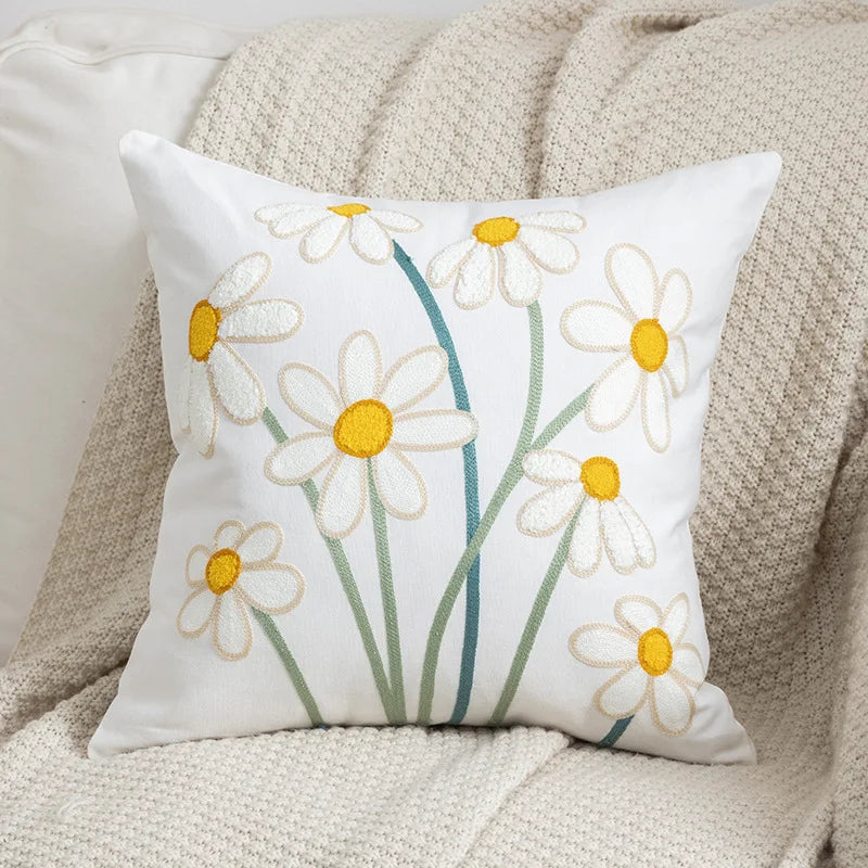Vintage Florals with a Fresh Pop of Colour 45x45cm